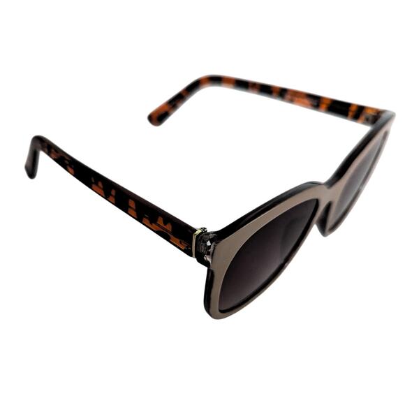 Tortoiseshell Beige UV Protection Sunglasses Retro Chic Summer Shades - Picture 2 of 7